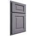 Shiloh Cabinetry Partial Overlay Square Raised White Oak Plain Cut Cadet Door