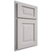 Shiloh Cabinetry Partial Overlay Square Raised White Oak Plain Cut Cotton Door