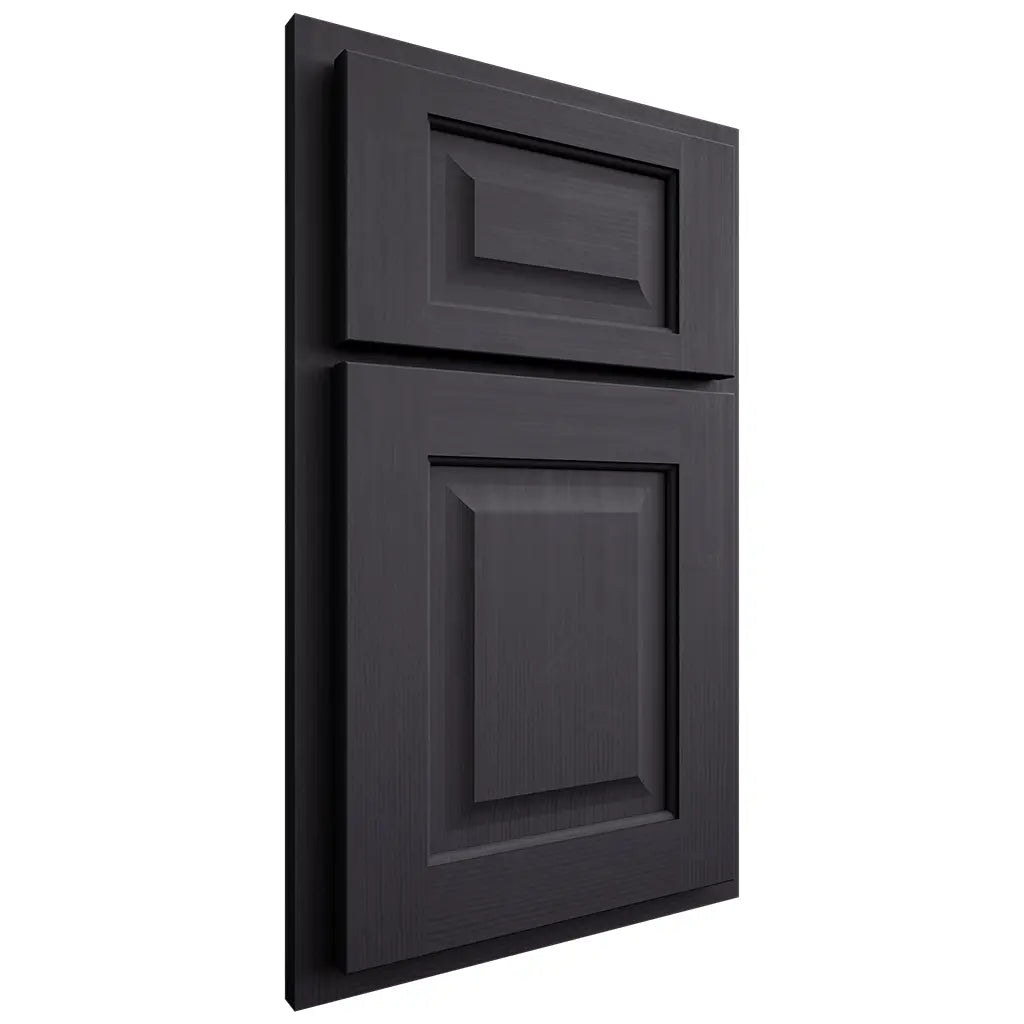 Shiloh Cabinetry Partial Overlay Square Raised White Oak Quarter Sawn Harbor Door