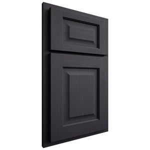 Shiloh Cabinetry Partial Overlay Square Raised White Oak Rift Cut Harbor Door