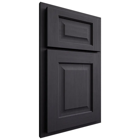 Shiloh Cabinetry Partial Overlay Square Raised White Oak Rift Cut Harbor Door