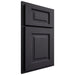 Shiloh Cabinetry Partial Overlay Square Raised White Oak Rift Cut Harbor Door