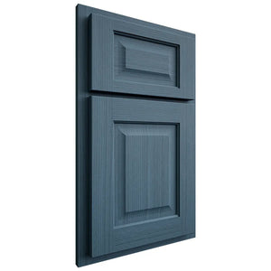 Shiloh Cabinetry Partial Overlay Square Raised White Oak Rift Cut Hudson Door