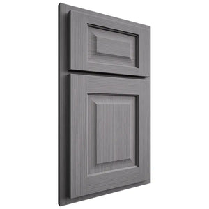 Shiloh Cabinetry Partial Overlay Square Raised White Oak Rift Cut Sterling Door