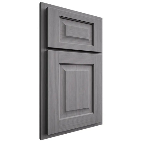 Shiloh Cabinetry Partial Overlay Square Raised White Oak Rift Cut Sterling Door