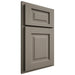 Shiloh Cabinetry Partial Overlay Square Raised White Oak Rift Cut Thyme Door