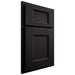 Shiloh Cabinetry Partial Overlay Statesville Cherry Plain Cut Espresso Door