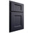 Shiloh Cabinetry Partial Overlay Statesville Paintable Hale Navy Door