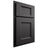 Shiloh Cabinetry Partial Overlay Statesville Paintable Iron Ore Door