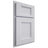 Shiloh Cabinetry Partial Overlay Statesville Paintable Upward Door
