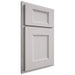 Shiloh Cabinetry Partial Overlay Statesville White Oak Plain Cut Cotton Door