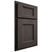 Shiloh Cabinetry Partial Overlay Statesville White Oak Plain Cut Creekside Door