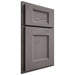 Shiloh Cabinetry Partial Overlay Statesville White Oak Plain Cut Flagstone Door