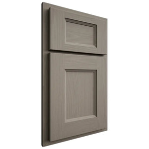 Shiloh Cabinetry Partial Overlay Statesville White Oak Plain Cut Thyme Door