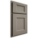 Shiloh Cabinetry Partial Overlay Statesville White Oak Plain Cut Thyme Door