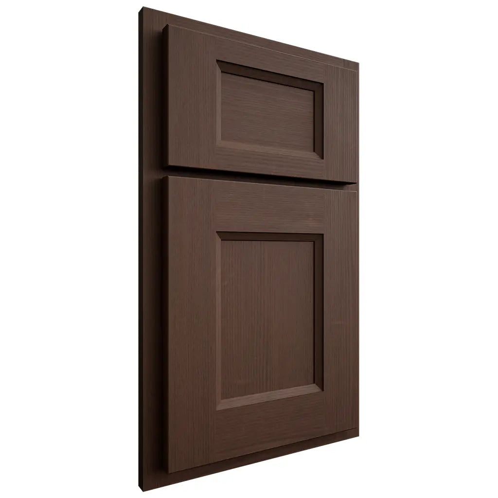 Shiloh Cabinetry Partial Overlay Statesville White Oak Quarter Sawn Braun Door