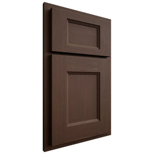 Shiloh Cabinetry Partial Overlay Statesville White Oak Quarter Sawn Braun Door