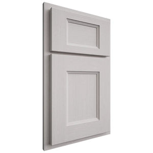 Shiloh Cabinetry Partial Overlay Statesville White Oak Quarter Sawn Cotton Door