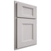 Shiloh Cabinetry Partial Overlay Statesville White Oak Quarter Sawn Cotton Door