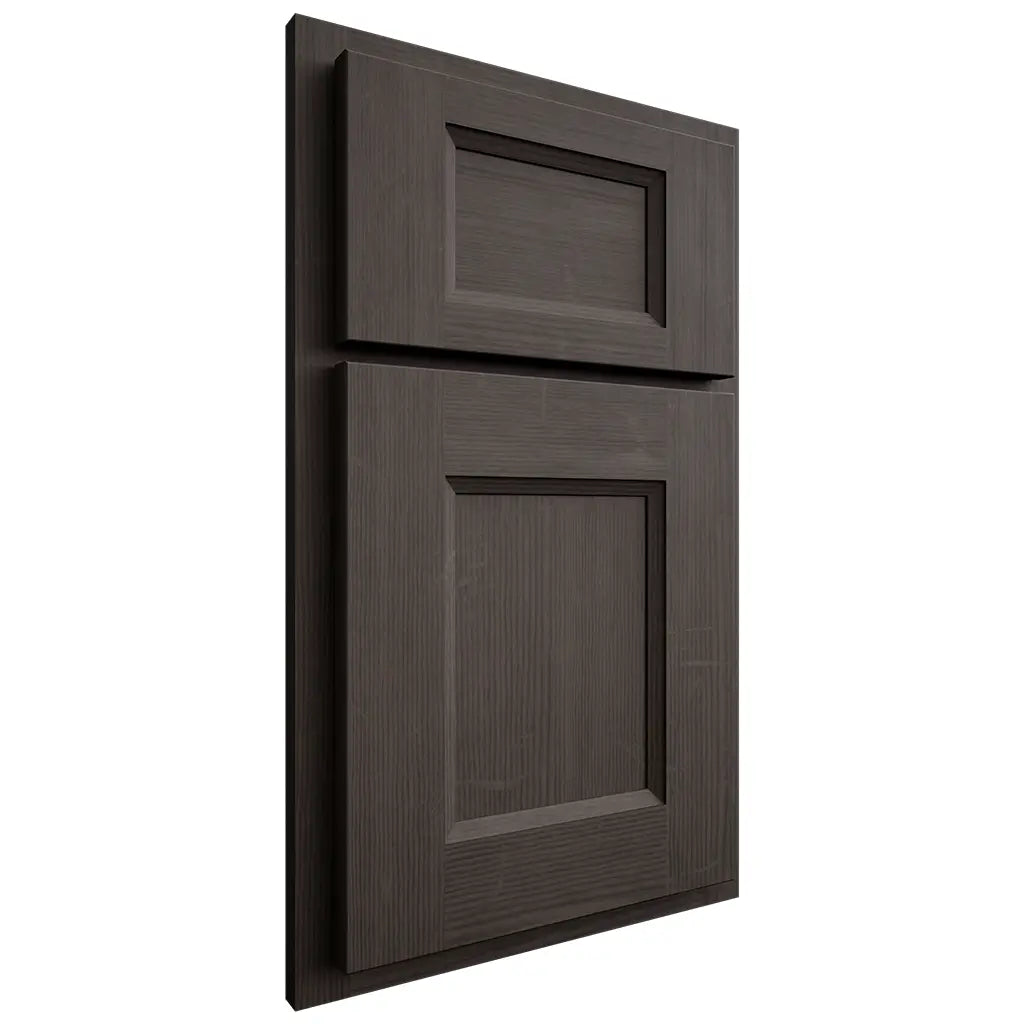 Shiloh Cabinetry Partial Overlay Statesville White Oak Quarter Sawn Creekside Door