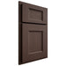 Shiloh Cabinetry Partial Overlay Statesville White Oak Quarter Sawn Dusk Door