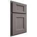 Shiloh Cabinetry Partial Overlay Statesville White Oak Quarter Sawn Flagstone Door