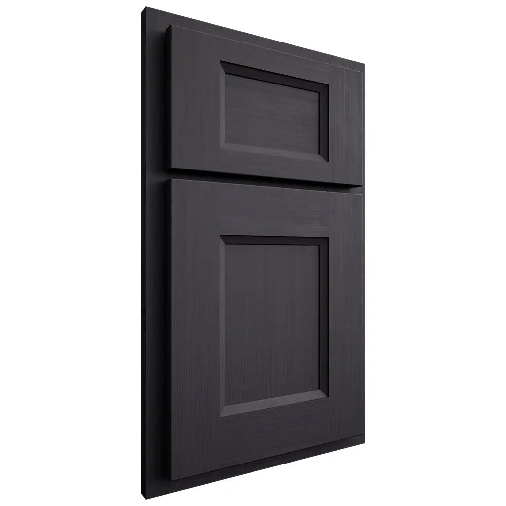 Shiloh Cabinetry Partial Overlay Statesville White Oak Quarter Sawn Harbor Door