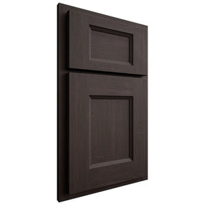Shiloh Cabinetry Partial Overlay Statesville White Oak Quarter Sawn Morel Door