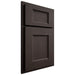 Shiloh Cabinetry Partial Overlay Statesville White Oak Quarter Sawn Morel Door