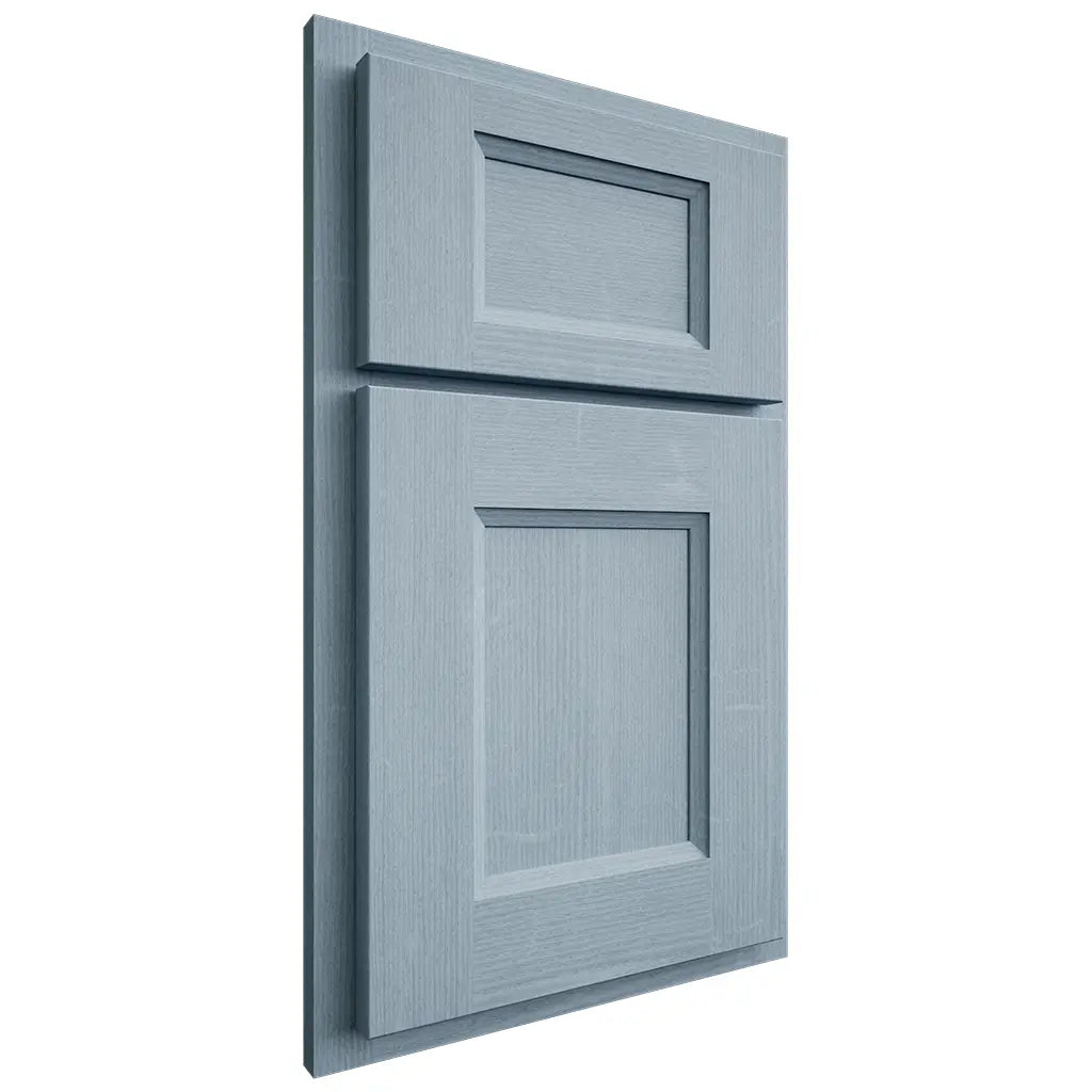 Shiloh Cabinetry Partial Overlay Statesville White Oak Quarter Sawn Sky Door