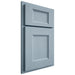 Shiloh Cabinetry Partial Overlay Statesville White Oak Quarter Sawn Sky Door