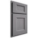 Shiloh Cabinetry Partial Overlay Statesville White Oak Quarter Sawn Sterling Door