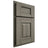 Shiloh Cabinetry Partial Overlay Summit Hickory Plain Cut Thyme Door