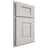 Shiloh Cabinetry Partial Overlay Summit Paintable Beige Door