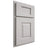 Shiloh Cabinetry Partial Overlay Summit Paintable Mindful Gray Door