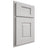 Shiloh Cabinetry Partial Overlay Summit Paintable Repose Gray Door