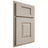 Shiloh Cabinetry Partial Overlay Summit Poplar Plain Cut Seagull Door