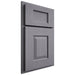 Shiloh Cabinetry Partial Overlay Summit White Oak Quarter Sawn Cadet Door
