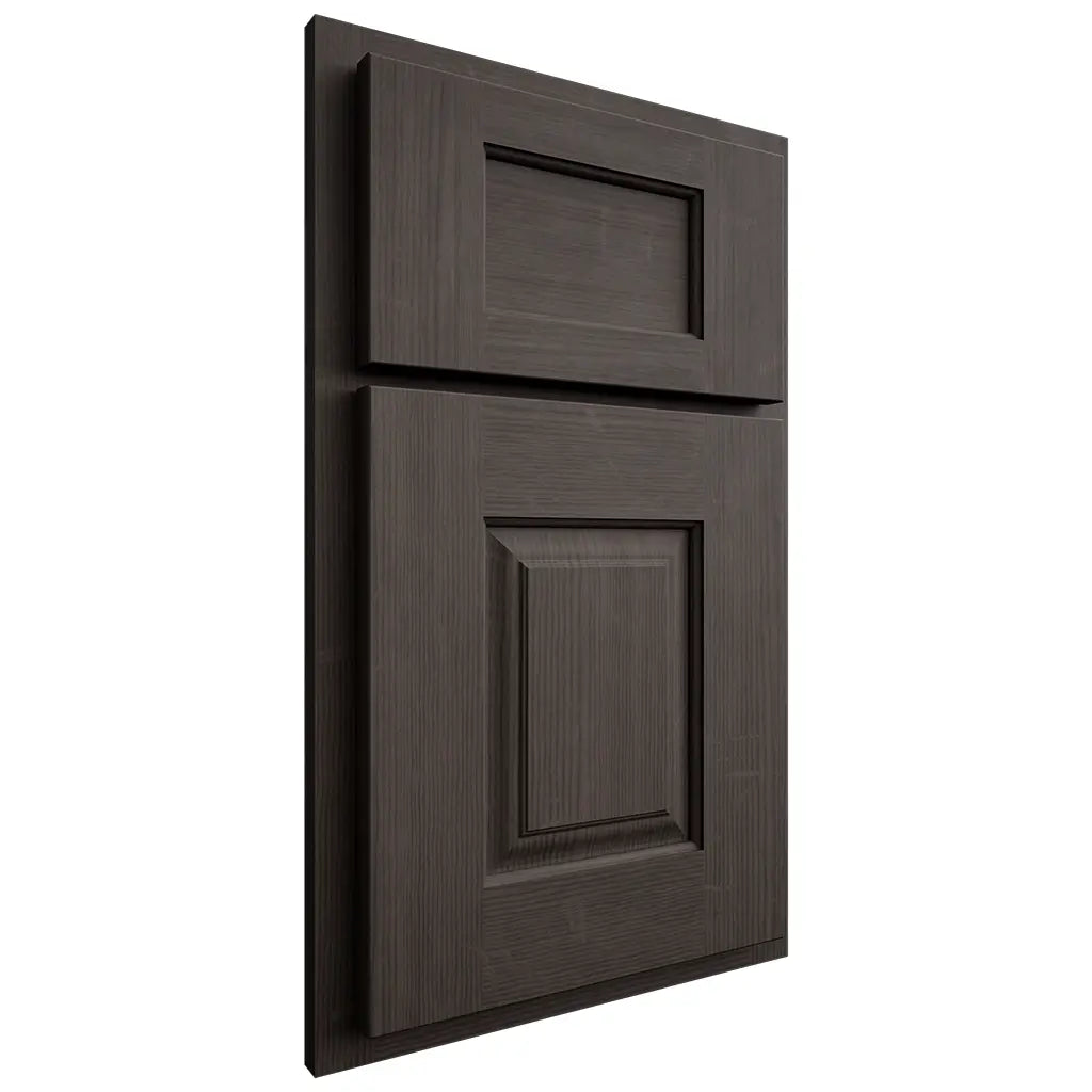 Shiloh Cabinetry Partial Overlay Summit White Oak Quarter Sawn Creekside Door