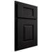 Shiloh Cabinetry Partial Overlay Summit White Oak Quarter Sawn Ink Door
