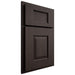 Shiloh Cabinetry Partial Overlay Summit White Oak Quarter Sawn Morel Door