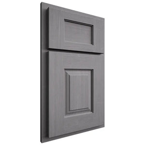 Shiloh Cabinetry Partial Overlay Summit White Oak Quarter Sawn Sterling Door