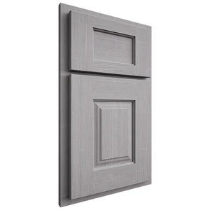 Shiloh Cabinetry Partial Overlay Summit White Oak Quarter Sawn Stratus Door