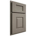 Shiloh Cabinetry Partial Overlay Summit White Oak Quarter Sawn Thyme Door