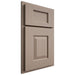 Shiloh Cabinetry Partial Overlay Summit White Oak Quarter Sawn Whitewash Door