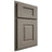 Shiloh Cabinetry Partial Overlay Summit White Oak Rift Cut Thyme Door