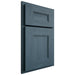 Shiloh Cabinetry Partial Overlay Tahoe Hickory Plain Cut Hudson Door