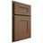 Shiloh Cabinetry Partial Overlay Tahoe White Oak Plain Cut Autumn Door