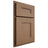 Shiloh Cabinetry Partial Overlay Tahoe White Oak Rift Cut Medium Door
