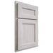 Shiloh Cabinetry Partial Overlay Ward Alder Plain Cut Cotton Door